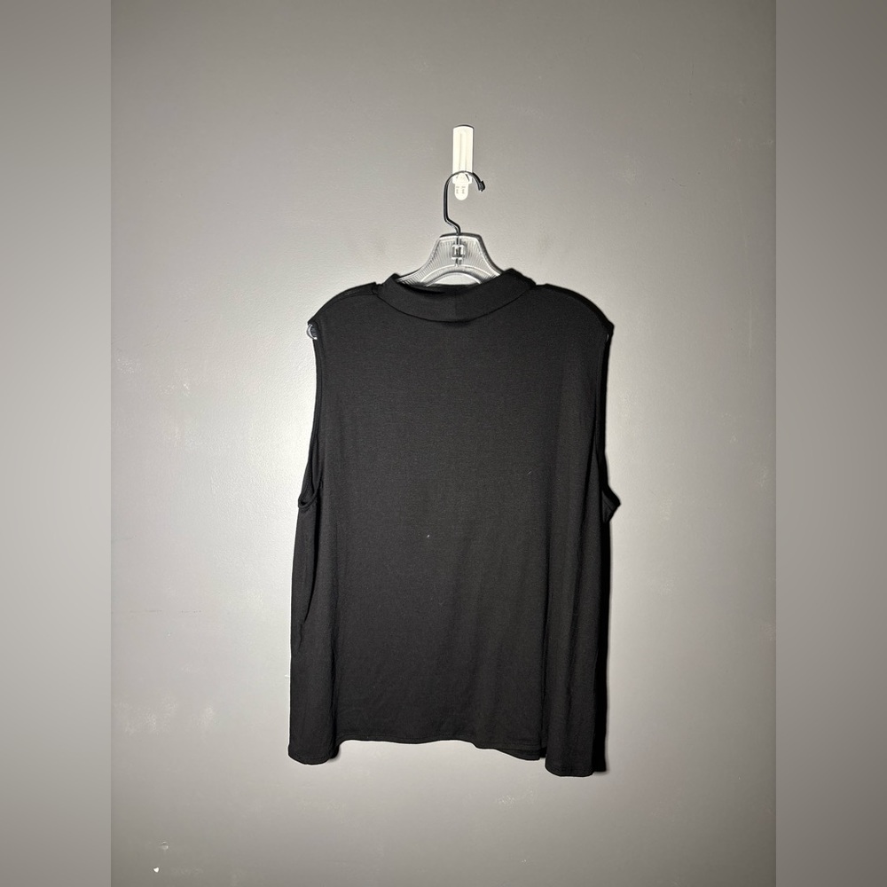 Chicos Cozy Mock Neck Tank Top Size XXL - Picture 2 of 4